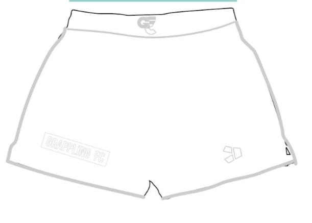 White Baseline Shorts