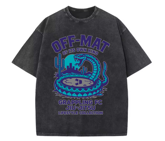 Vibrant Venom Oversized Off Mat Tee