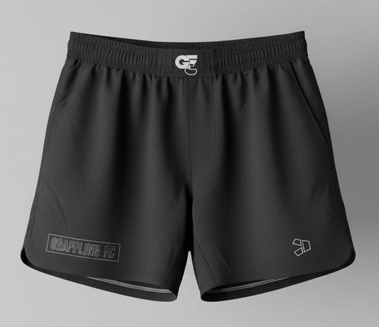 Baseline Black White Shorts